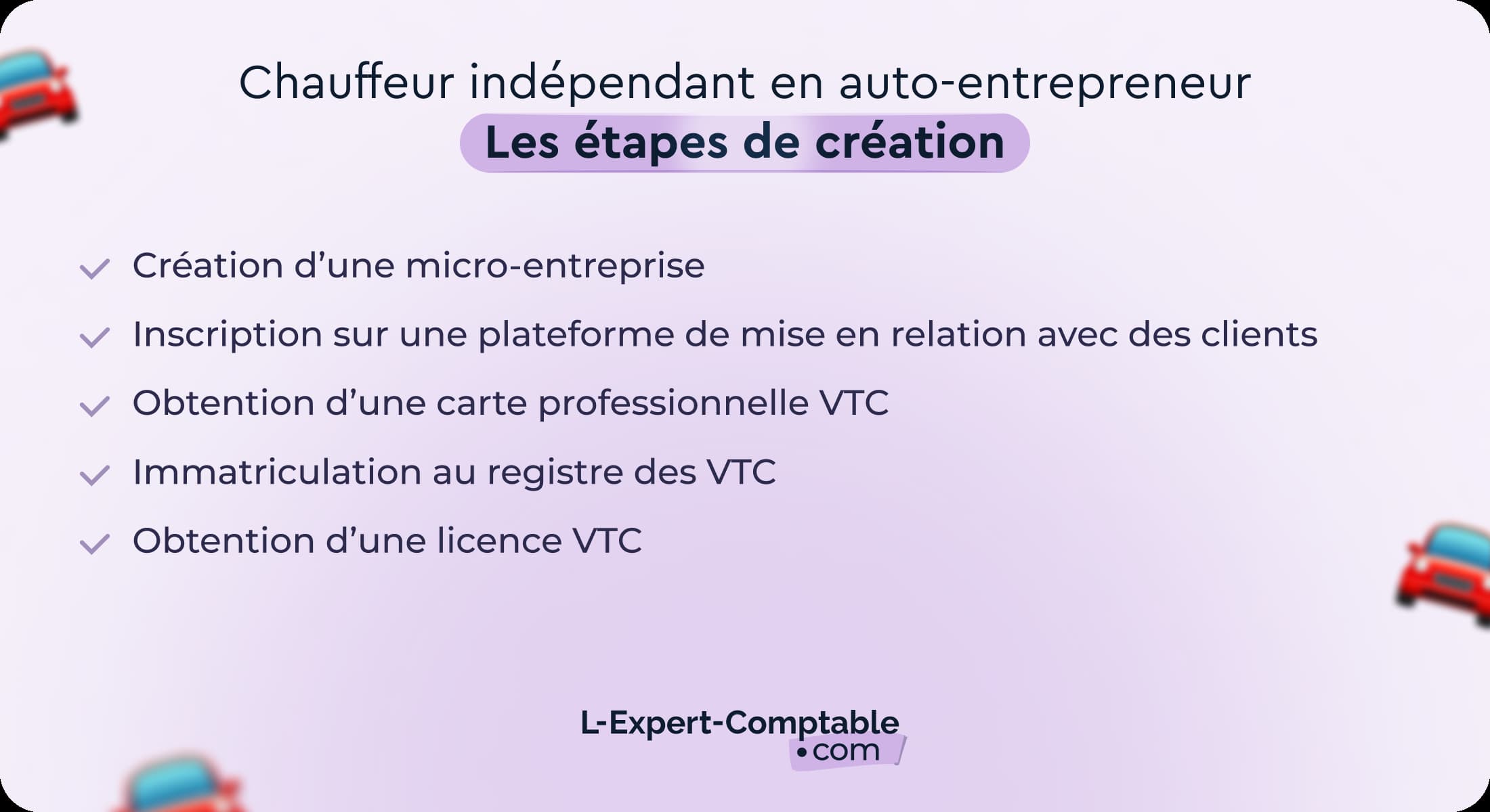 chauffeur indépendant en auto entrepreneur